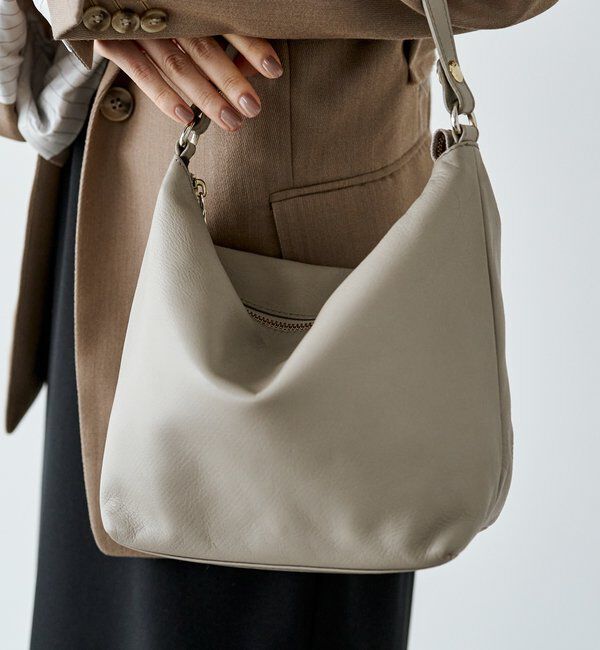  「ソフトレザーシンプルショルダーバッグ 」|ショルダー・メッセンジャー|