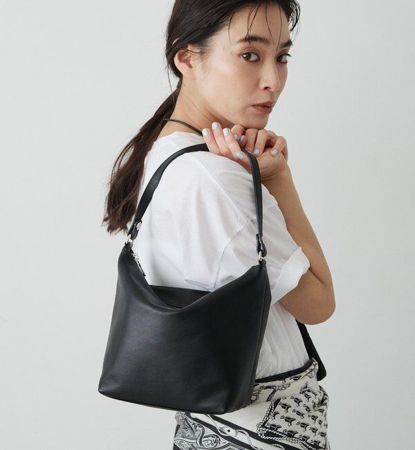  「ソフトレザーシンプルショルダーバッグ 」|ショルダー・メッセンジャー|