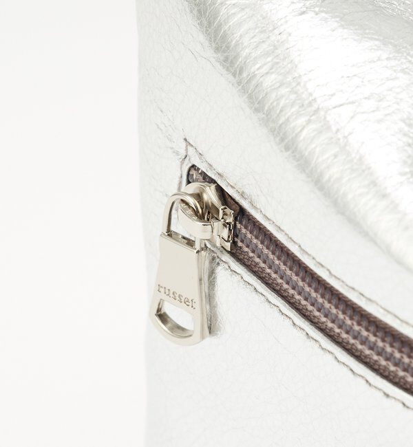  「ソフトレザーシンプルショルダーバッグ［silver］」|ショルダー・メッセンジャー|