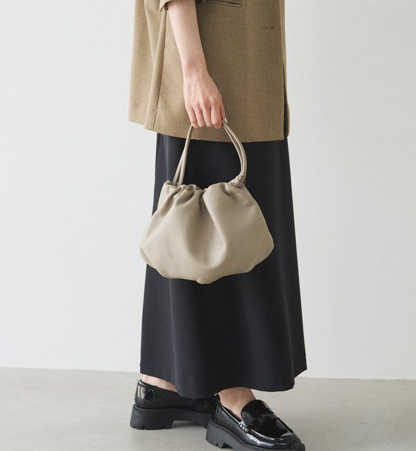  「レザー巾着4WAYショルダーバッグ」|ショルダー・メッセンジャー|