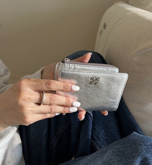  「ミニモノグラムプレートハーフウォレット」|財布|