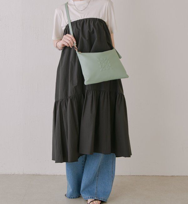  「エンボスモノグラムショルダーバッグ」|ショルダー・メッセンジャー|