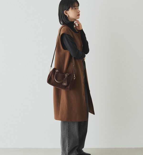  「スエード2WAYミニボストンバッグ」|ボストンバッグ|