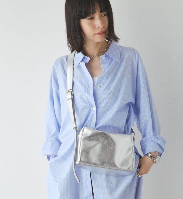  「レザースクエアショルダーバッグ」|ショルダー・メッセンジャー|