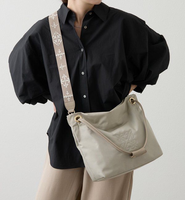  「コーデュラナイロン3WAYトートバッグ」|トートバッグ|グレージュ