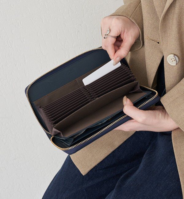  「エンボスモノグラム多機能ウォレット」|財布|