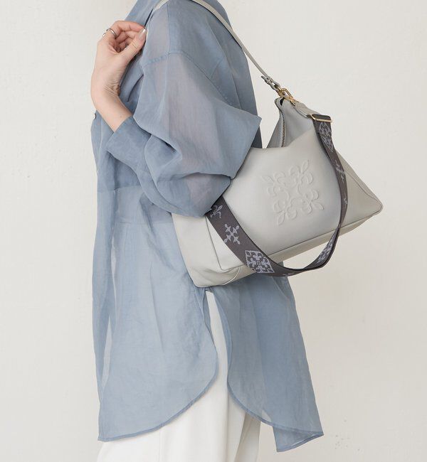  「エンボスモノグラム2WAYショルダーバッグ」|ショルダー・メッセンジャー|