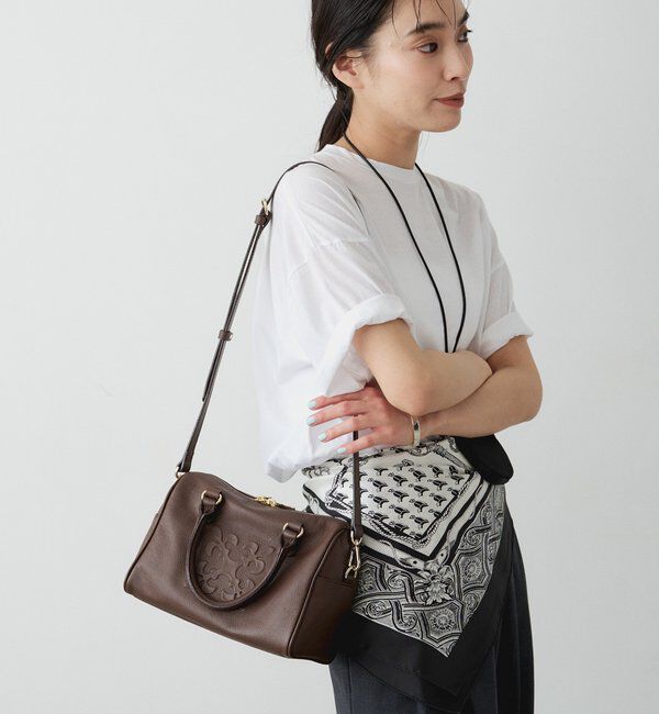  「《composition》レザー2WAYミニボストンバッグ」|ボストンバッグ|