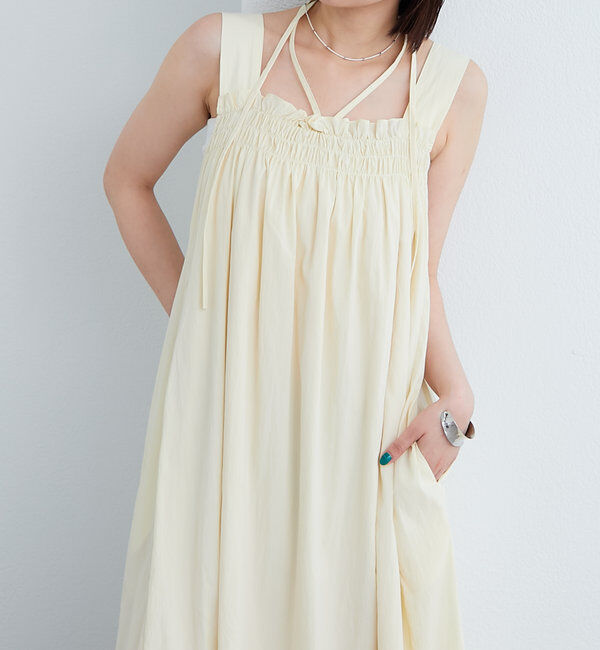  「ホルターマキシワンピース」|ワンピース|