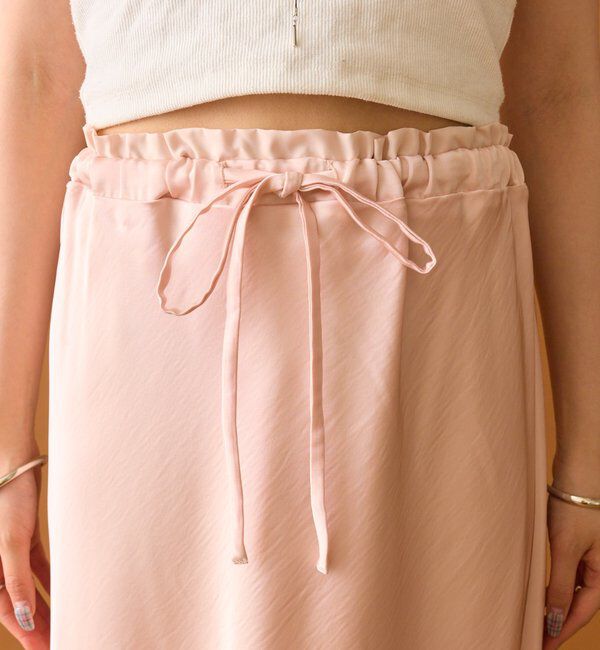  「サテンマーメイドスカート」|スカート|