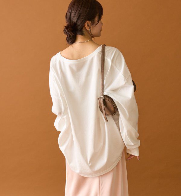  「BIGロゴロングTシャツ」|Tシャツ・カットソー|