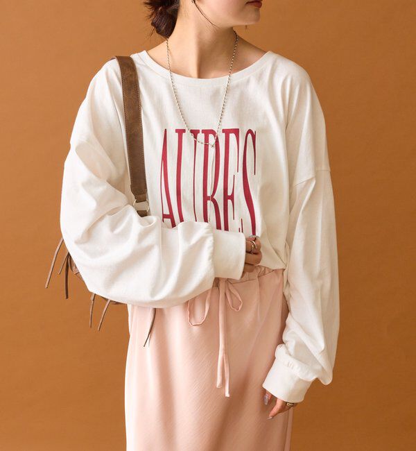  「BIGロゴロングTシャツ」|Tシャツ・カットソー|