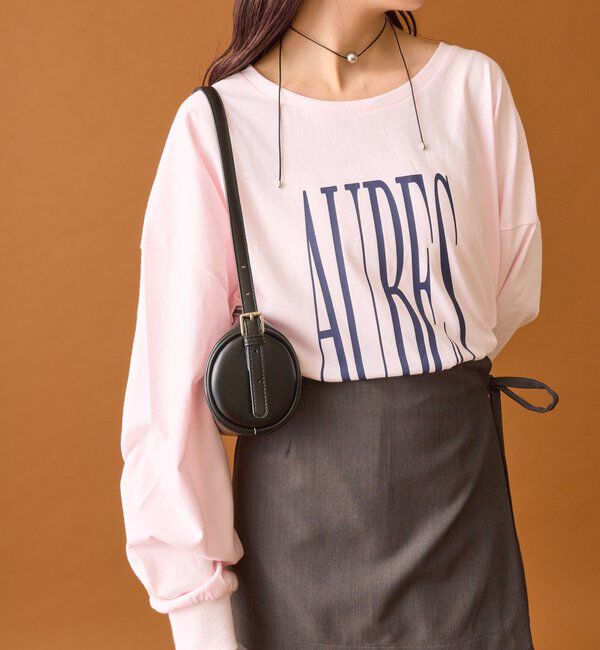  「BIGロゴロングTシャツ」|Tシャツ・カットソー|