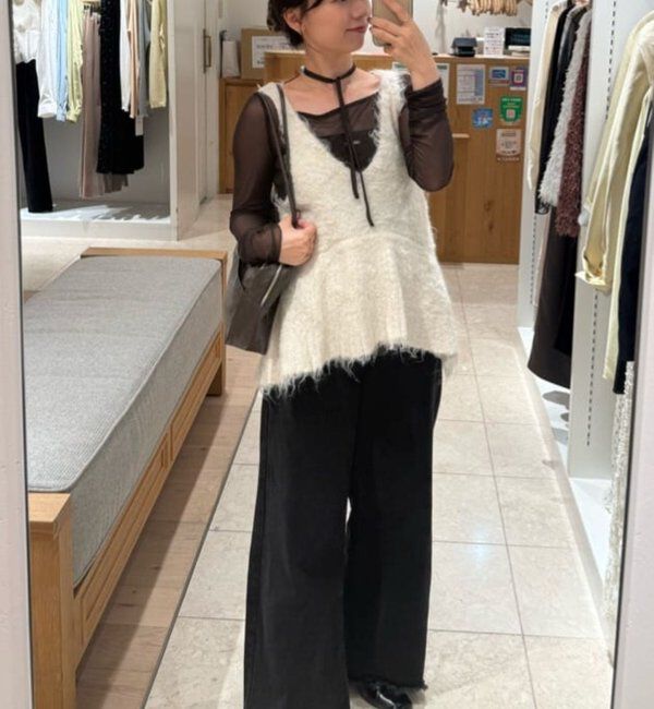  「ドットティアードプルオーバー」|Tシャツ・カットソー|