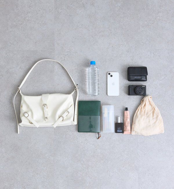  「loti ベルトデザインショルダー」|トートバッグ|