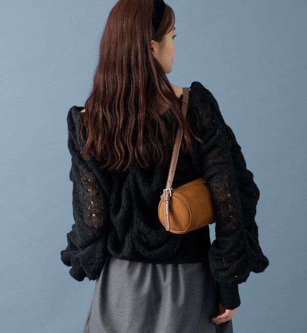  「ウェーブシアーホイップニット」|ニット・セーター|