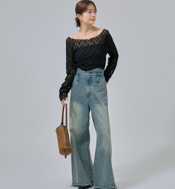  「レースプルオーバー」|Tシャツ・カットソー|