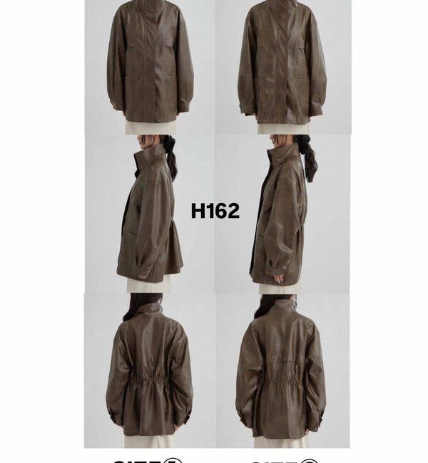  「ドロストフェイクレザーブルゾン」|ブルゾン・スタジャン|