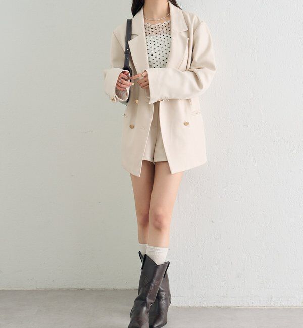  「ドットレースプルオーバー」|Tシャツ・カットソー|