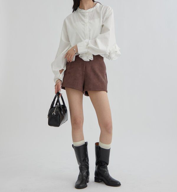  「ウェーブフリルブラウス」|シャツ・ブラウス|