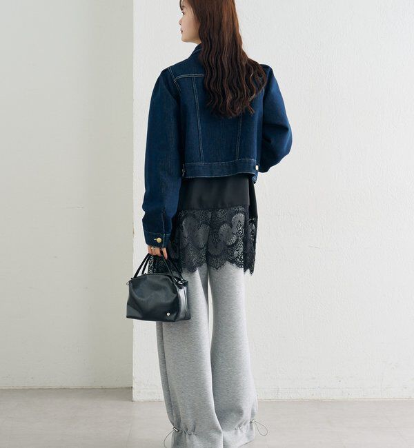  「レースサテンキャミソール」|シャツ・ブラウス|