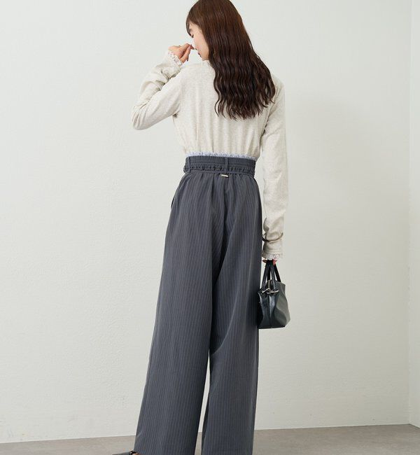  「Wベルトパンツ」|チノ|