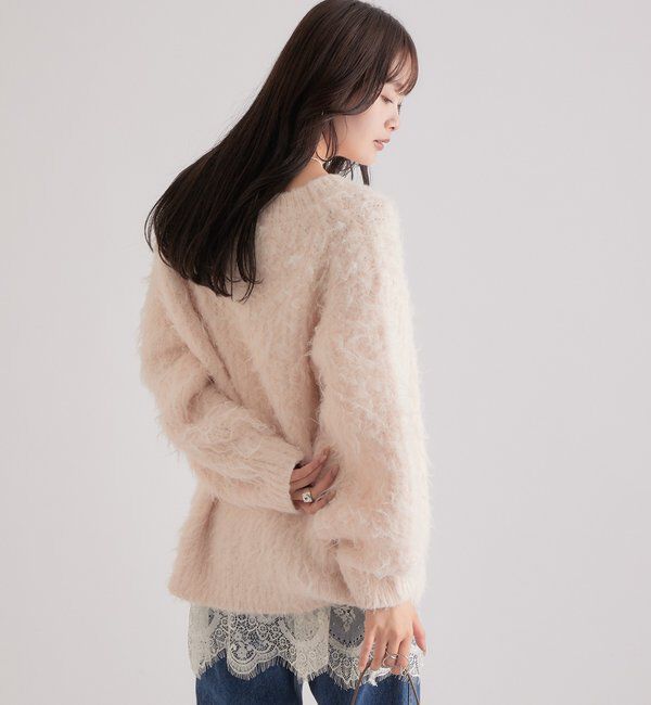  「ふわふわシャギーニット」|ニット・セーター|
