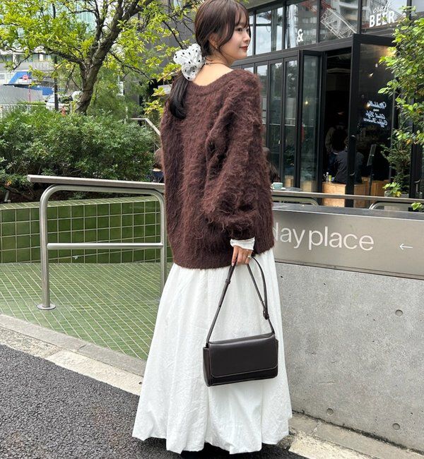  「ふわふわシャギーニット」|ニット・セーター|