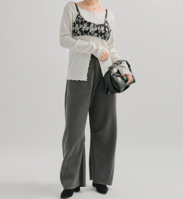  「【年間総売上1位！】裏起毛カーブスウェットパンツ」|チノ|