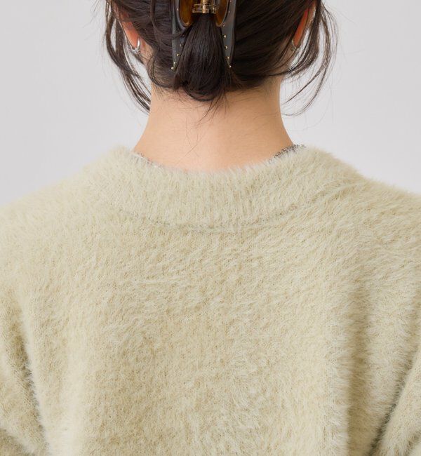  「ミンクライクジャケットカーディガン」|カーディガン|