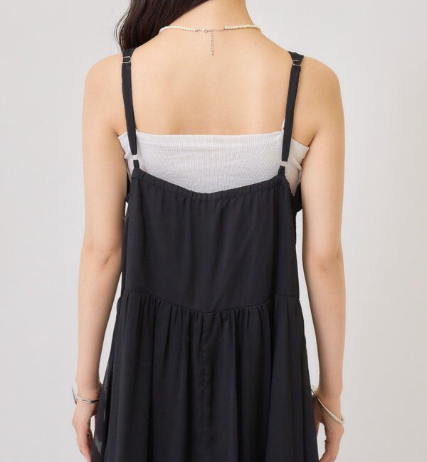  「シアーキャミSETワンピース」|ワンピース|