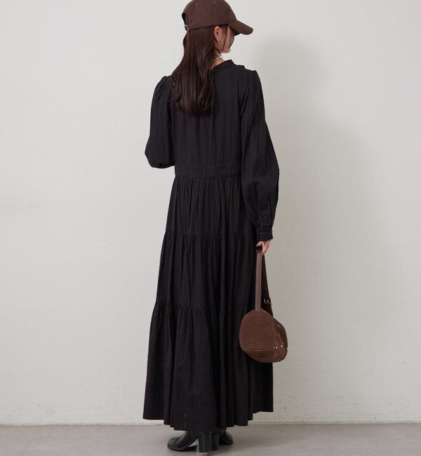  「コットンフリルワンピース」|ワンピース|