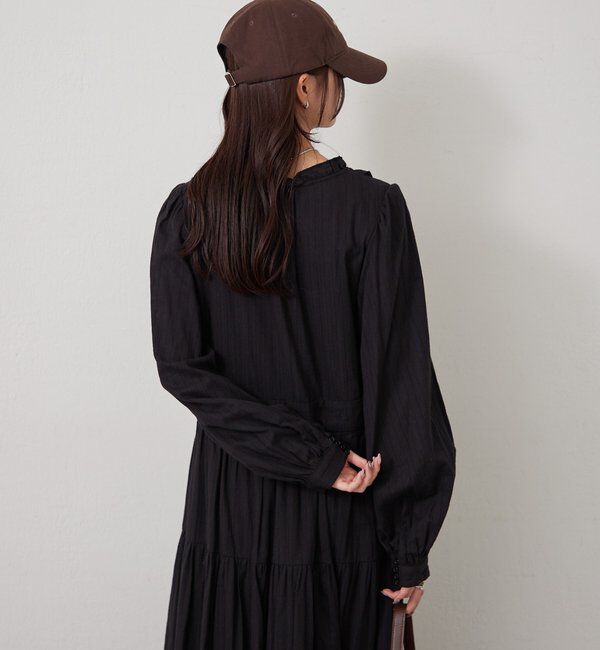  「コットンフリルワンピース」|ワンピース|