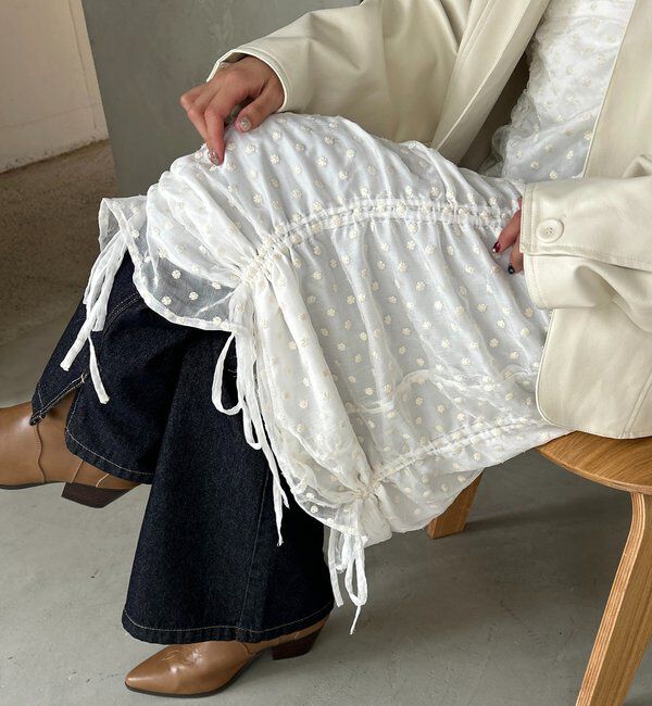  「【＠akane__11.1企画】ドロストフラワーキャミワンピース」|ワンピース|