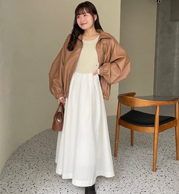  「【@__misa__03企画】プレート付きドッキングワンピース」|ワンピース|