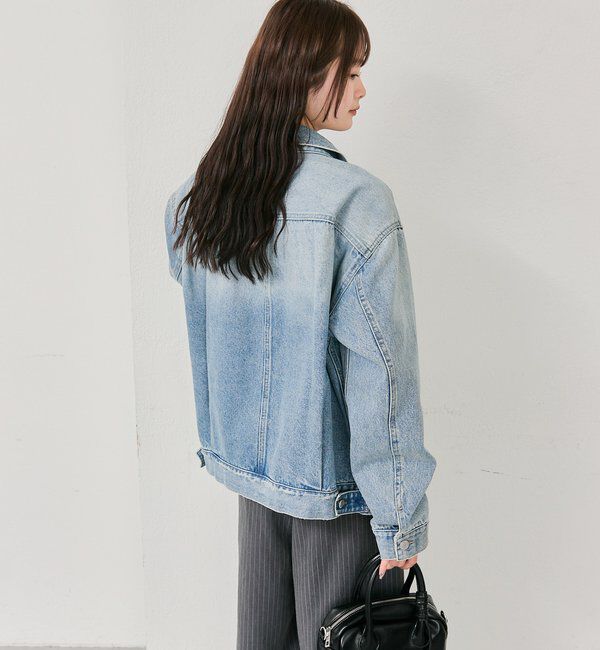  「オーバーデニムジャケット」|デニムジャケット|