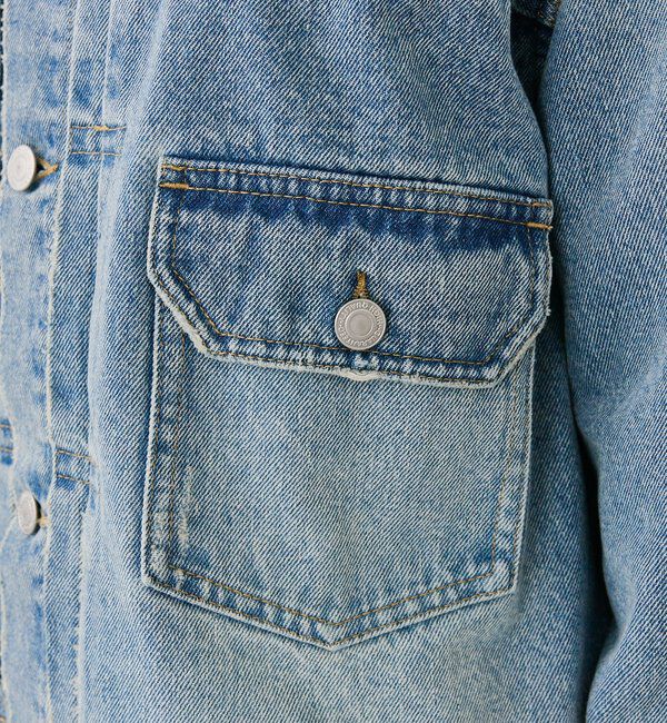  「オーバーデニムジャケット」|デニムジャケット|