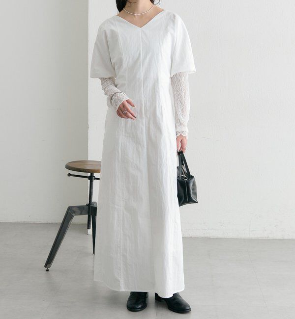  「パフレーススリーブワンピース」|ワンピース|