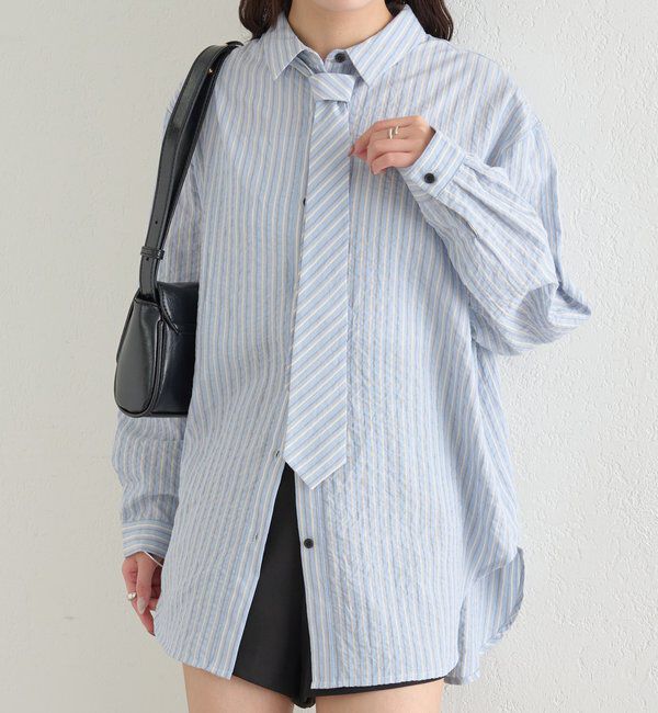  「ネクタイシャツ」|シャツ・ブラウス|