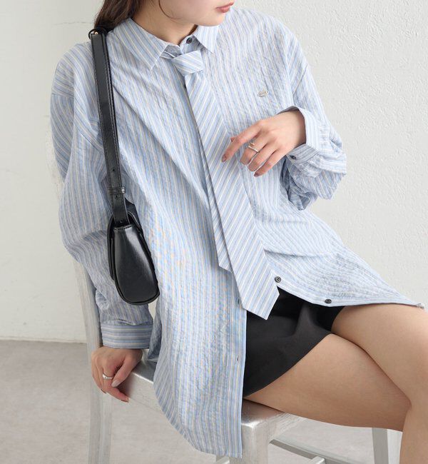  「ネクタイシャツ」|シャツ・ブラウス|