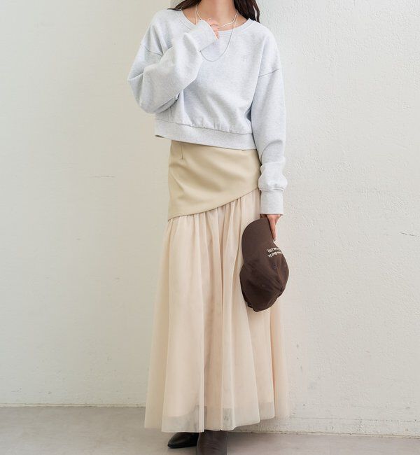  「チュールドッキングスカート」|スカート|