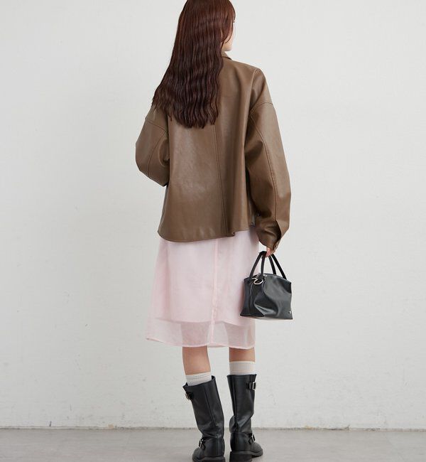  「シアーミドルスカート」|スカート|