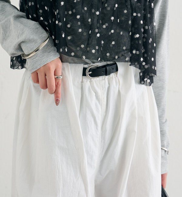  「ボリュームイージーパンツ」|チノ|