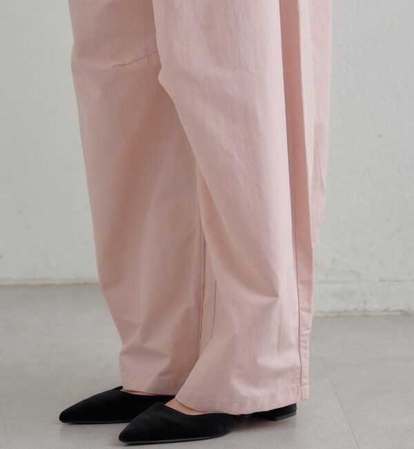  「ボリュームイージーパンツ」|チノ|