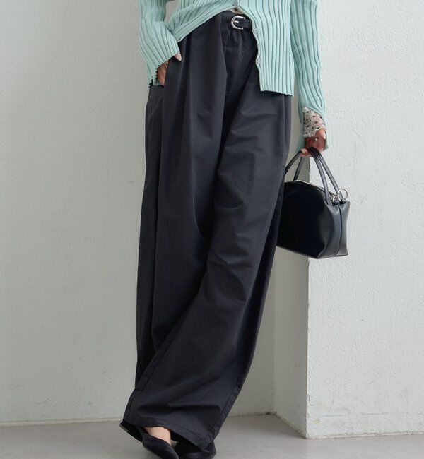  「ボリュームイージーパンツ」|チノ|