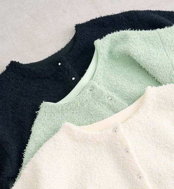  「26SSミニフリンジカーディガン」|カーディガン|