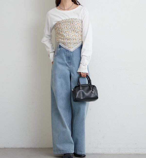  「小花柄スカーフ」|バンダナ・スカーフ|