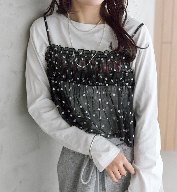  「フラワーチュールビスチェ」|シャツ・ブラウス|