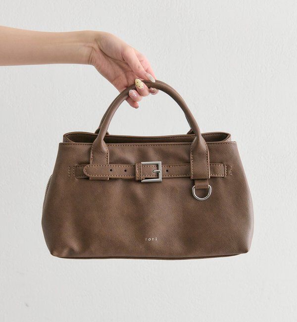  「loti ベルト付きボストンバッグ」|トートバッグ|