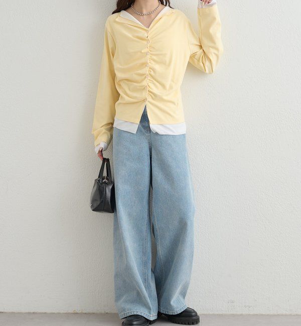  「配色カットソー」|Tシャツ・カットソー|